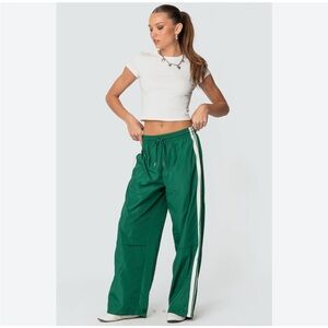 NWT Edikted Fauna Nylon Track Pants